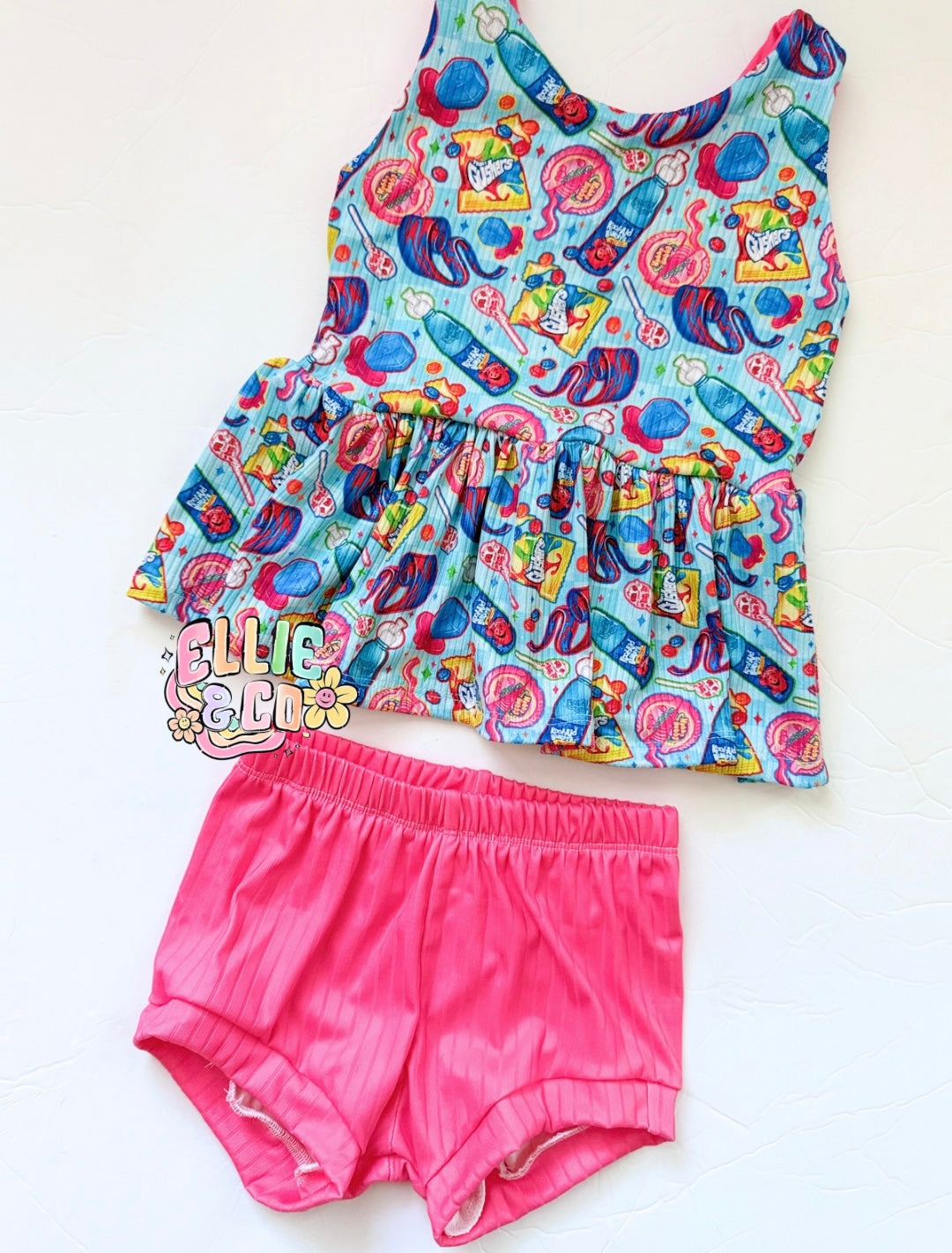 3T Peplum Set (RTS)