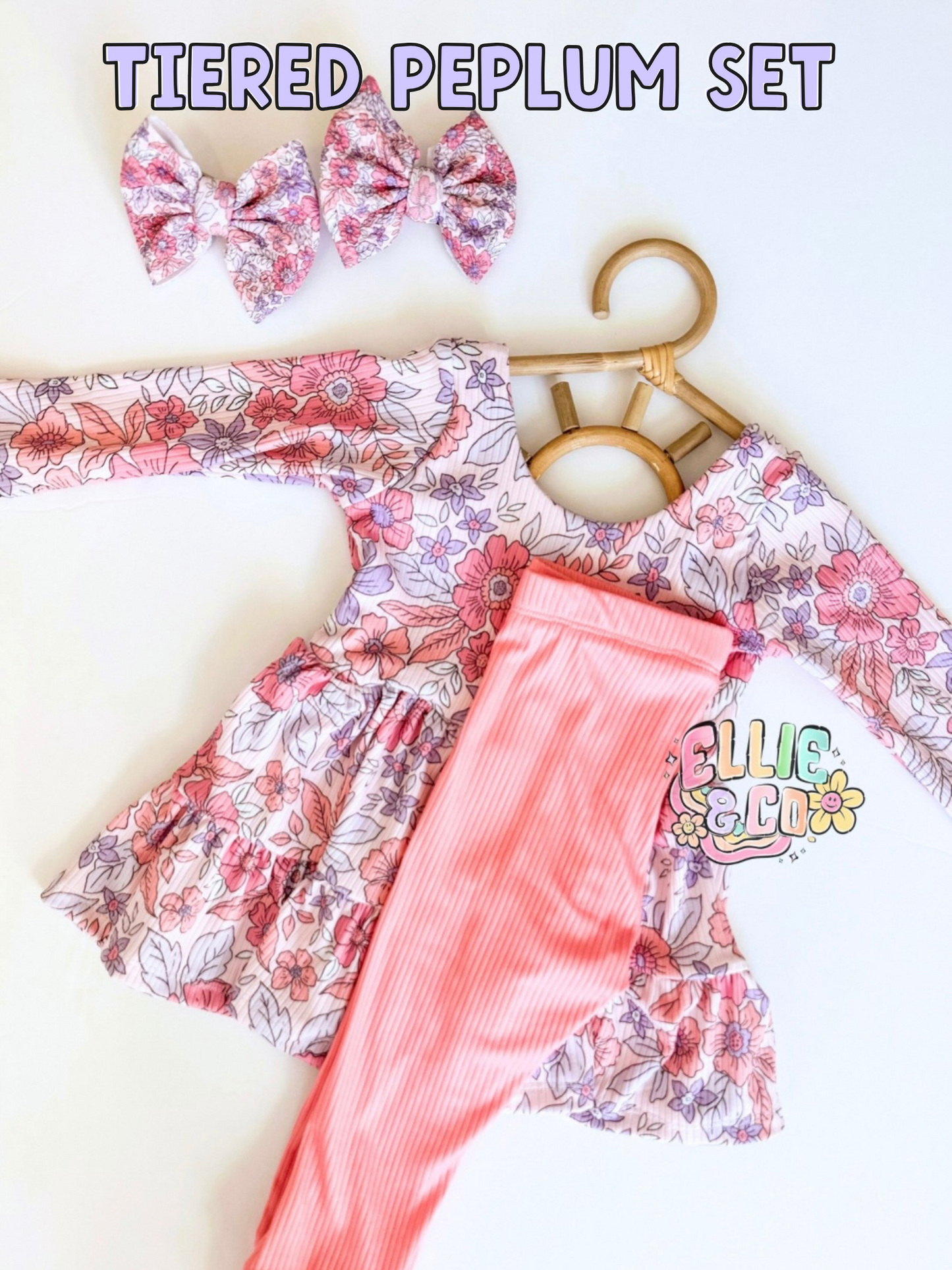 Tiered Peplum Set (MTO)