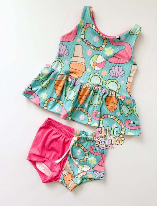 3T Lilly Set (with Shorties) (RTS)