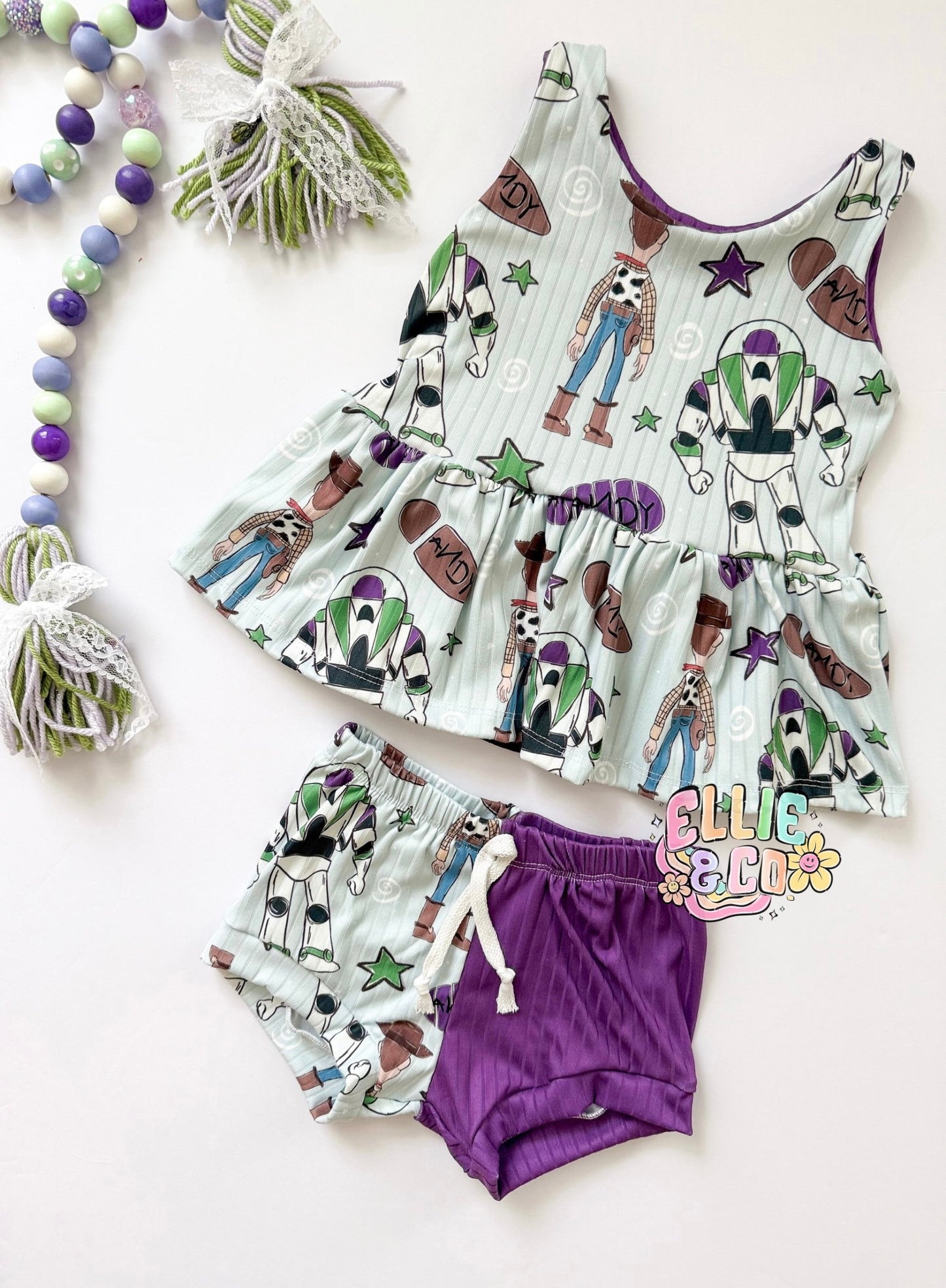 3T Lilly Set (with Shorties) (RTS)