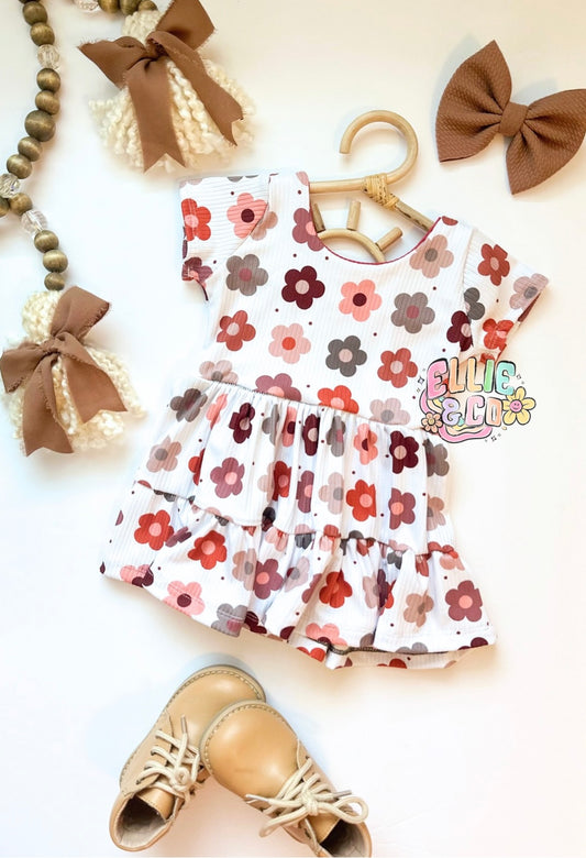 2T Tiered Peplum Top (RTS)