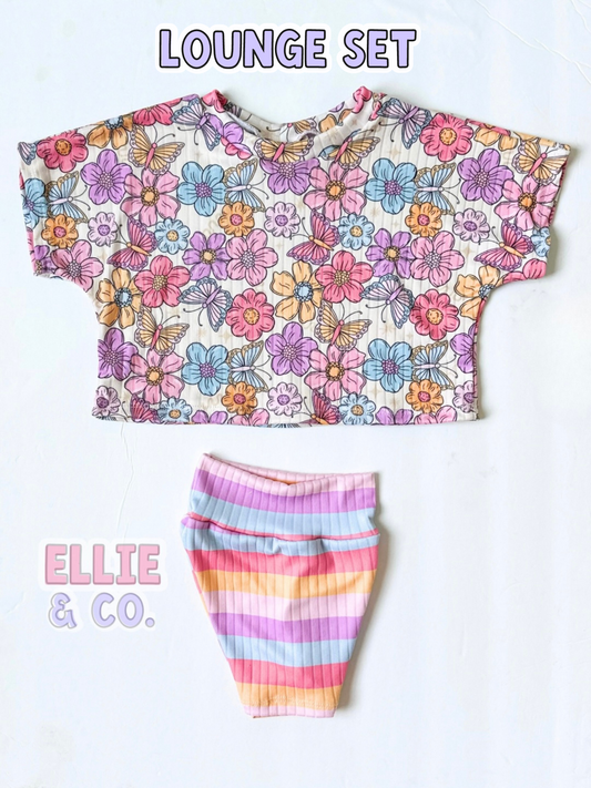 2 Piece Lounge Set (Short Sleeve) (MTO)